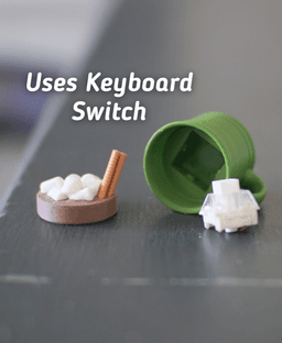 Hot Cocoa Clicker - Ludo toy - Fidget toy 3d model