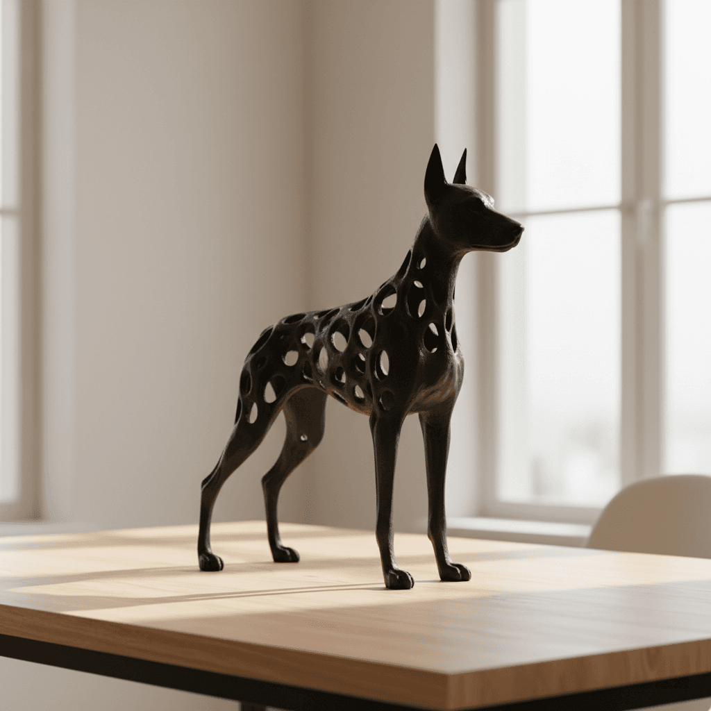 Hollow Geometry Animal STL 3d model