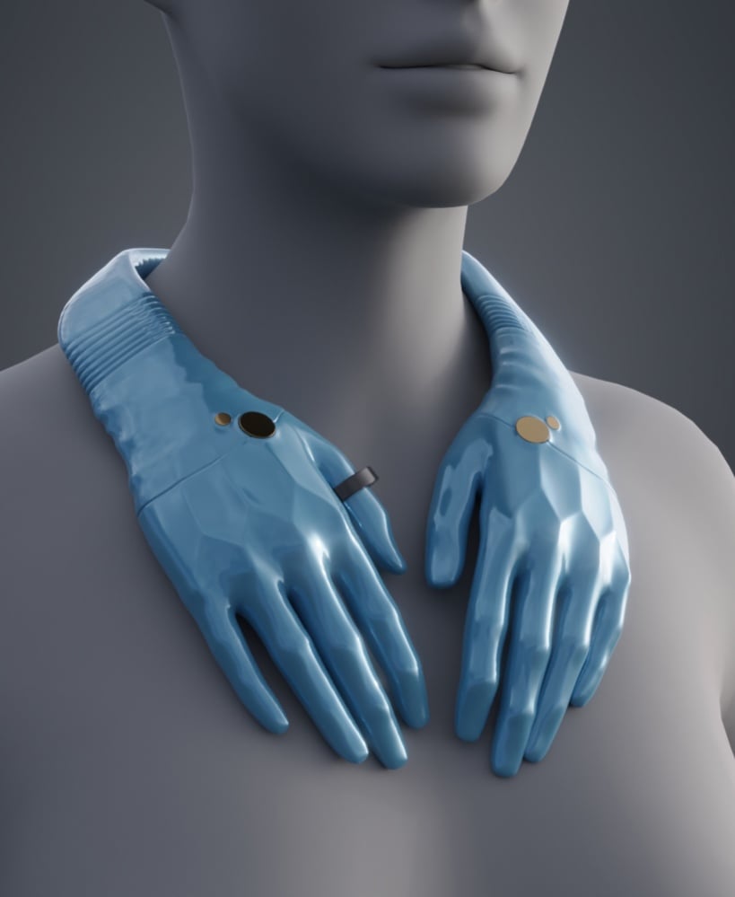 Death Stranding 2 Fragile Gloves Mask 3d model