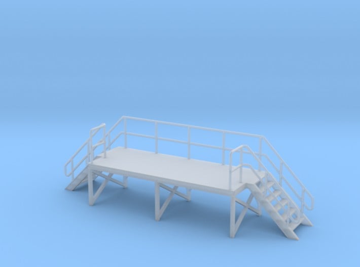 HO Scale Train Crew Platform 3d model