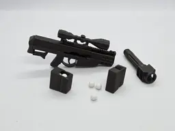 Barrett M82 Keychain — Functional Blaster Toy 3d model