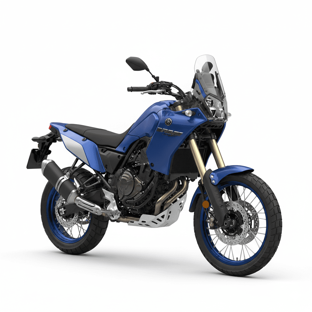 Yamaha Tenere 700 Adventure Motorcycle 3d model