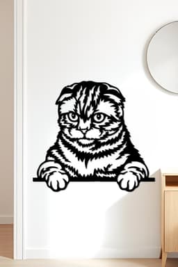 Cat Wall Art, Wall Decor, Home Decor 3d model