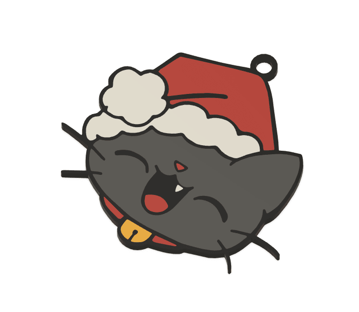 Christmas Pack: Cat VI 3d model