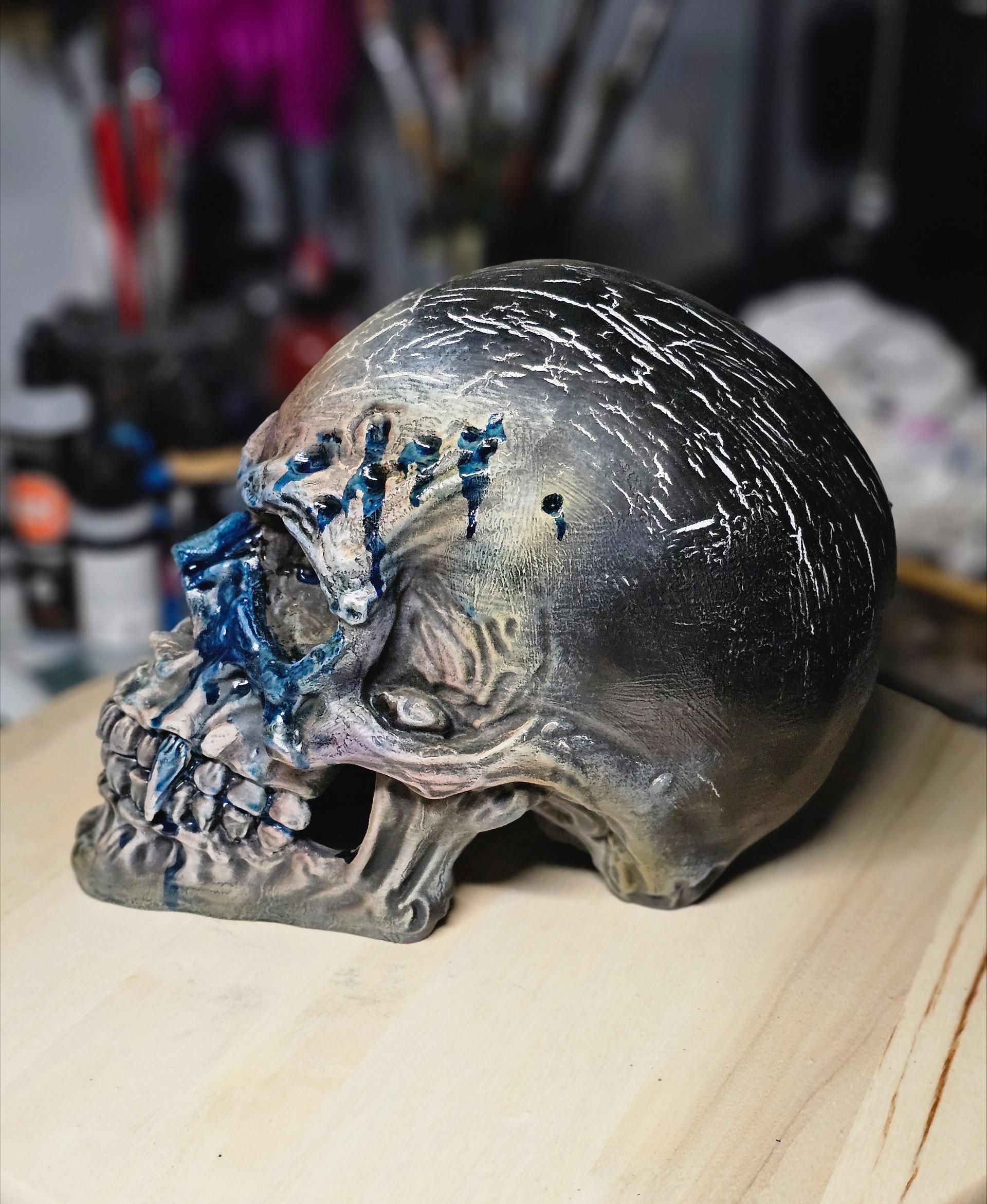 Vampire Skull - Decoration 3d model
