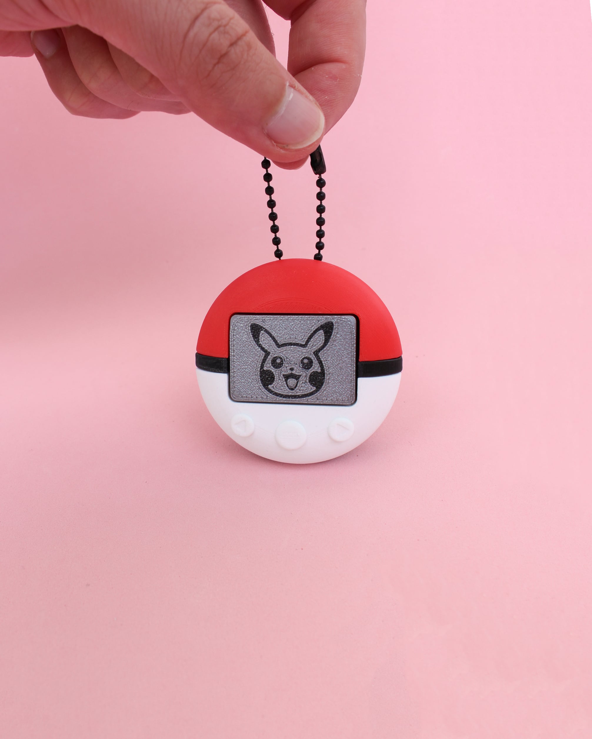 Pokewalker Great Ball Fidget Clicker Keychain 3D Print 3MF 3d model