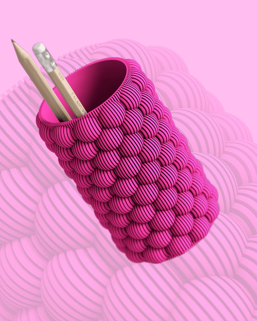 H33WORKS BUBBLE PEN HOLDER 3d model