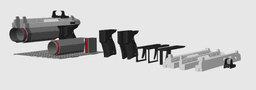 Helldivers 2 GP31 Grenade Launcher Pistol Gun 3mf 3d model