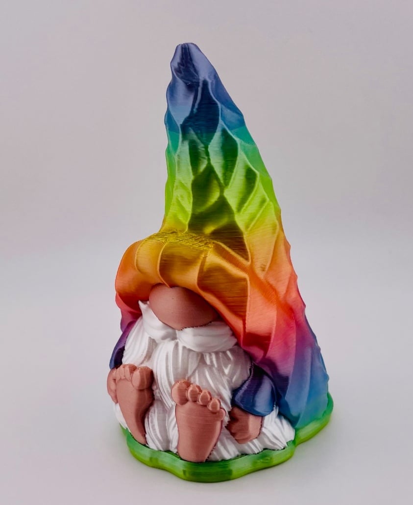 Dragon Scale Hat Gnome 3d model