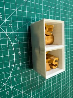 Filament connectable stackable storage bins 3d model