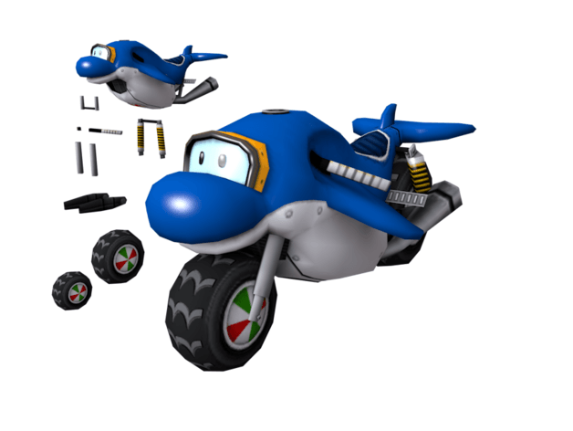 Dolphin Dasher 3d model