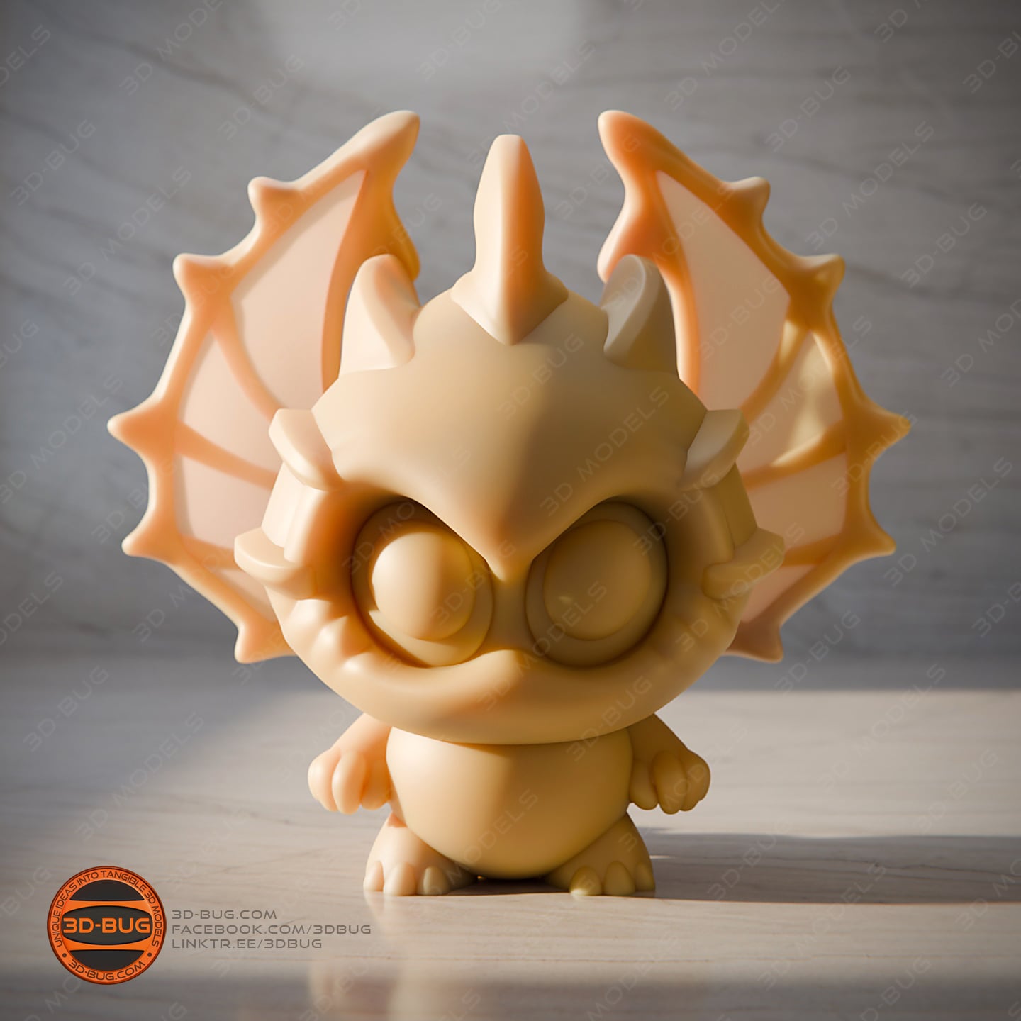 Stylized Chibi Alien 3d model