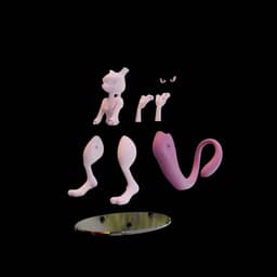 Mewtwo Controller Stand 3d model