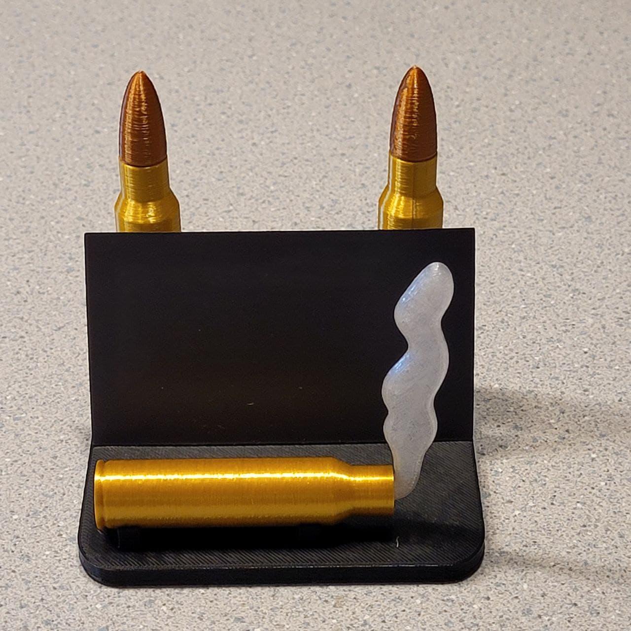 Bullet Business Card Holder 3d model