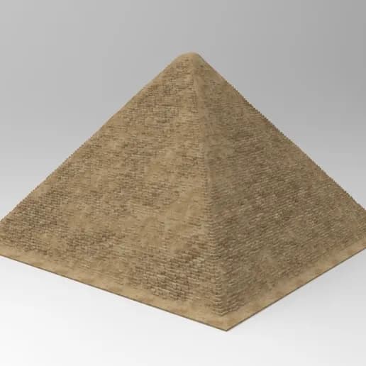 The Great Pyramid -Kheops (Khufu) Pyramid 3d model