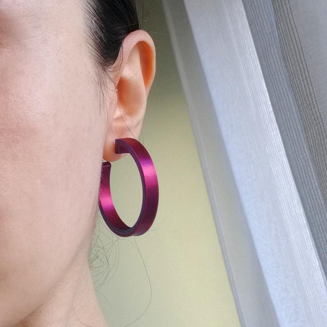 Hoop earrings  3d model