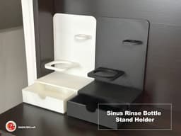 Sinus Rinse Bottle Stand Holder 3d model