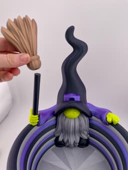 Customizable Witch Gnome Candy Bowl 3d model
