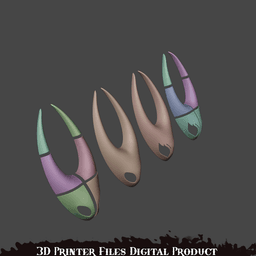 Hornet Mask Hollow Knight Silksong 3d model
