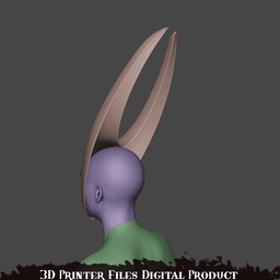 Hornet Mask Hollow Knight Silksong 3d model