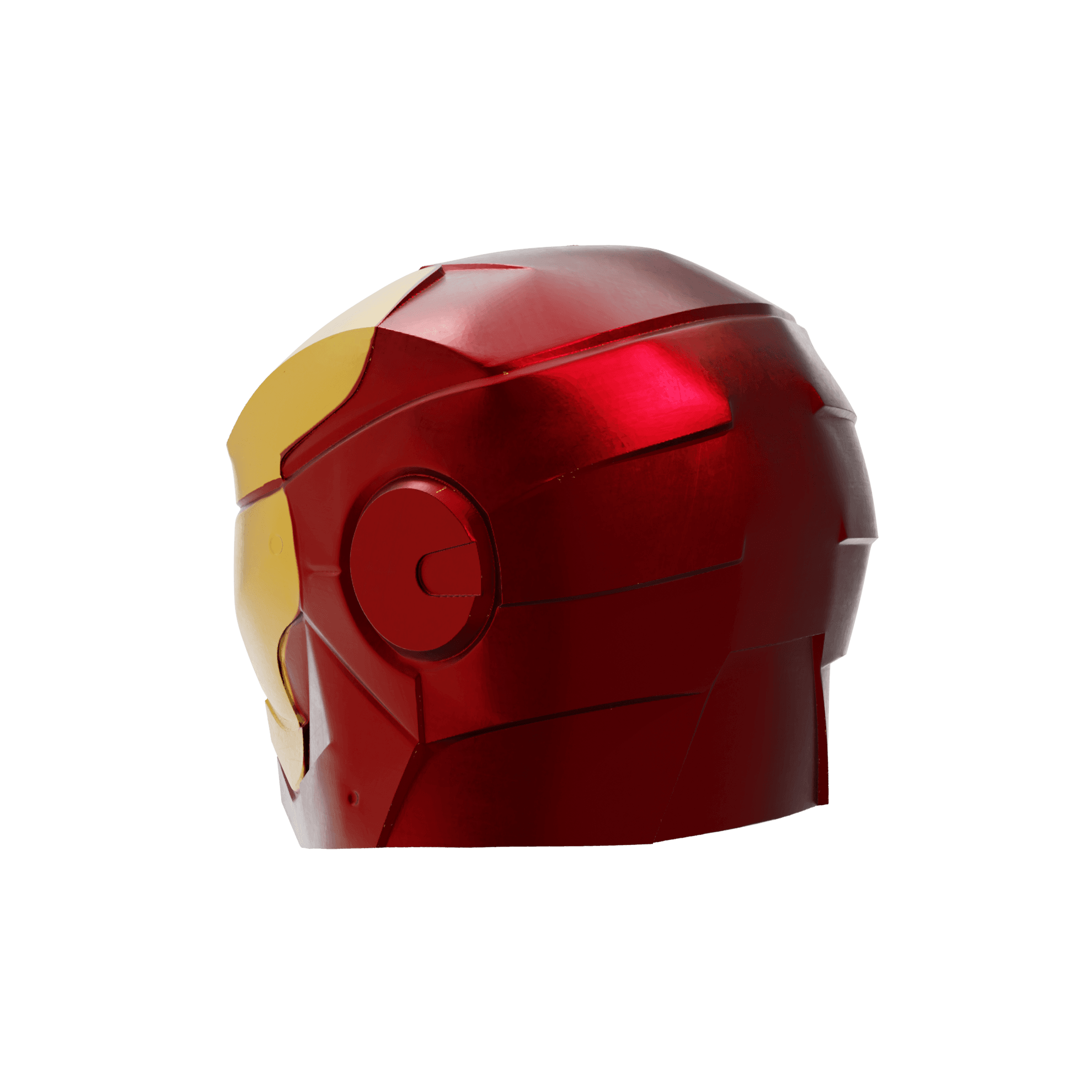 LEGO Iron Man Helmet 3d model
