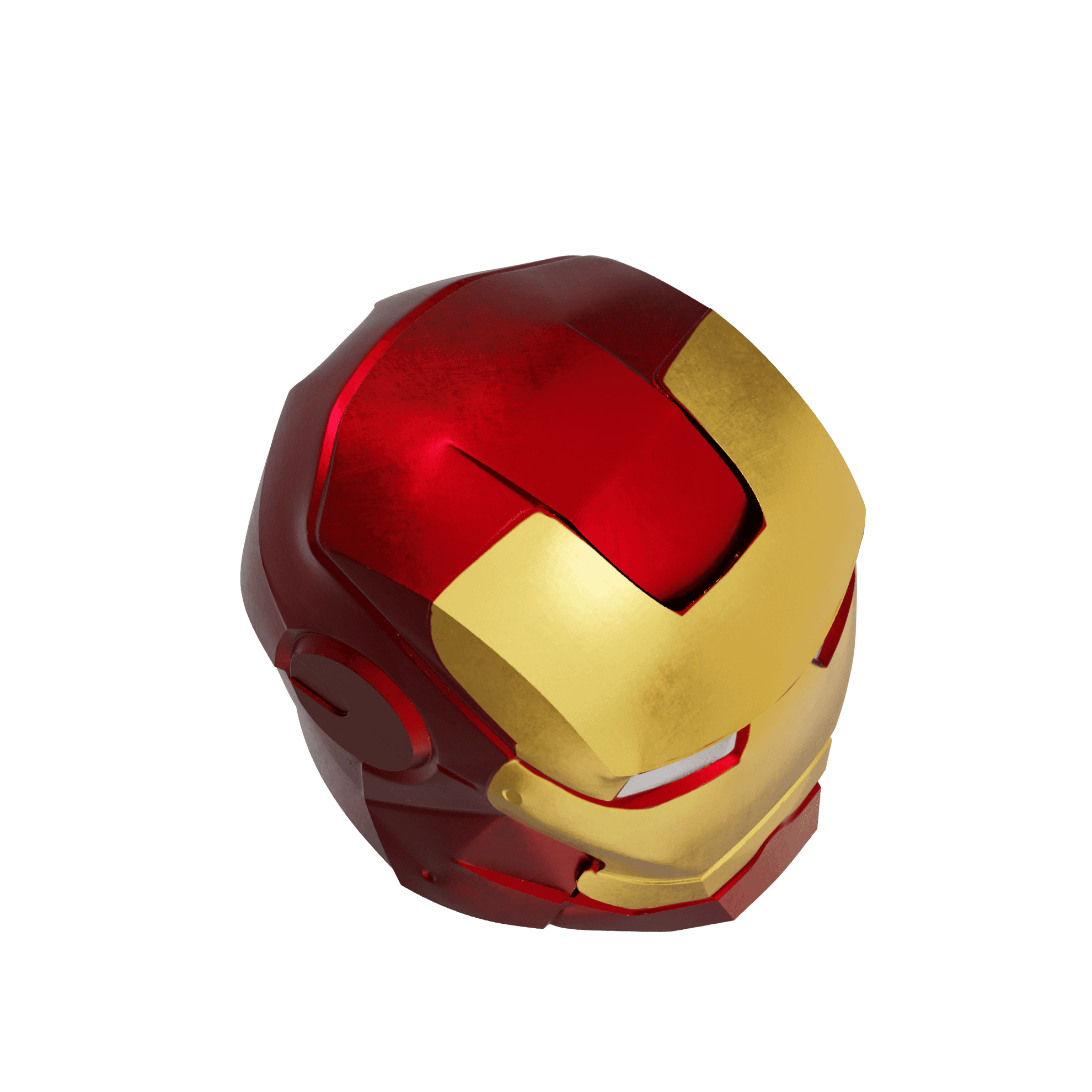 LEGO Iron Man Helmet 3d model