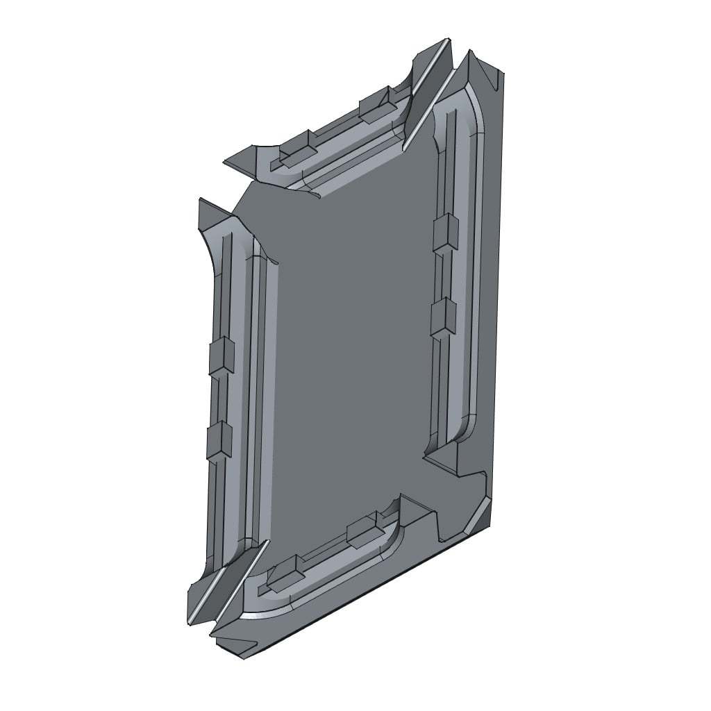 D-LOCK_BOX.2-1-B_BASE 3d model