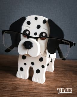 DALMATIAN GLASSES HOLDER 3d model