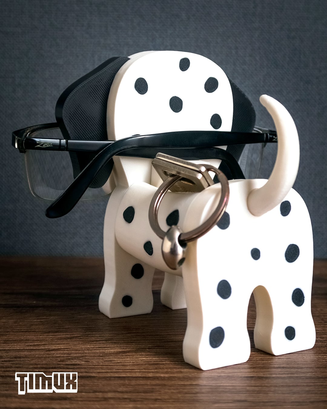 DALMATIAN GLASSES HOLDER 3d model