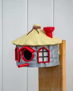 Bird House 001 - No AMS or other multi-color printer required 3d model