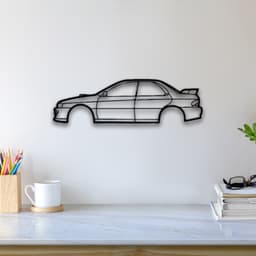 Subaru Impreza Wall Art 3d model