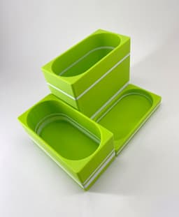 CX96-30 Stacking box bin component for creative 3d printing maker 3d model