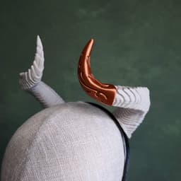 Tasha | Tiefling Horns with a Decorative Tips 3d model