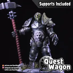 Mutant Guardian - An imposing figure 3d model