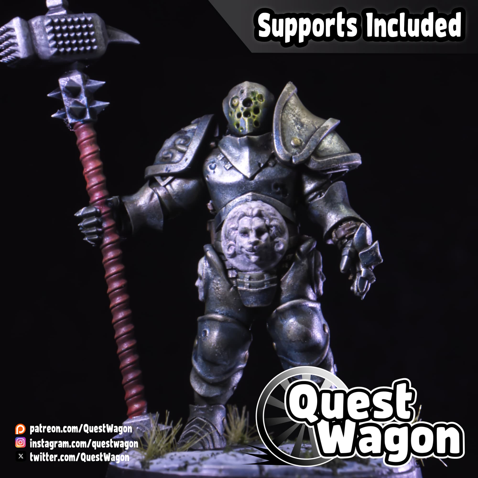 Mutant Guardian - An imposing figure 3d model