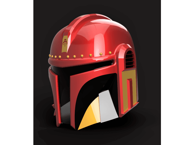 "Legatus" - Custom Post Imperial Helmet 3d model