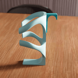 Lightweight Bicycle Water Bottle Cage and Frame Mount 3d model