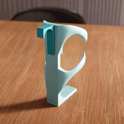 Lightweight Bicycle Water Bottle Cage and Frame Mount 3d model