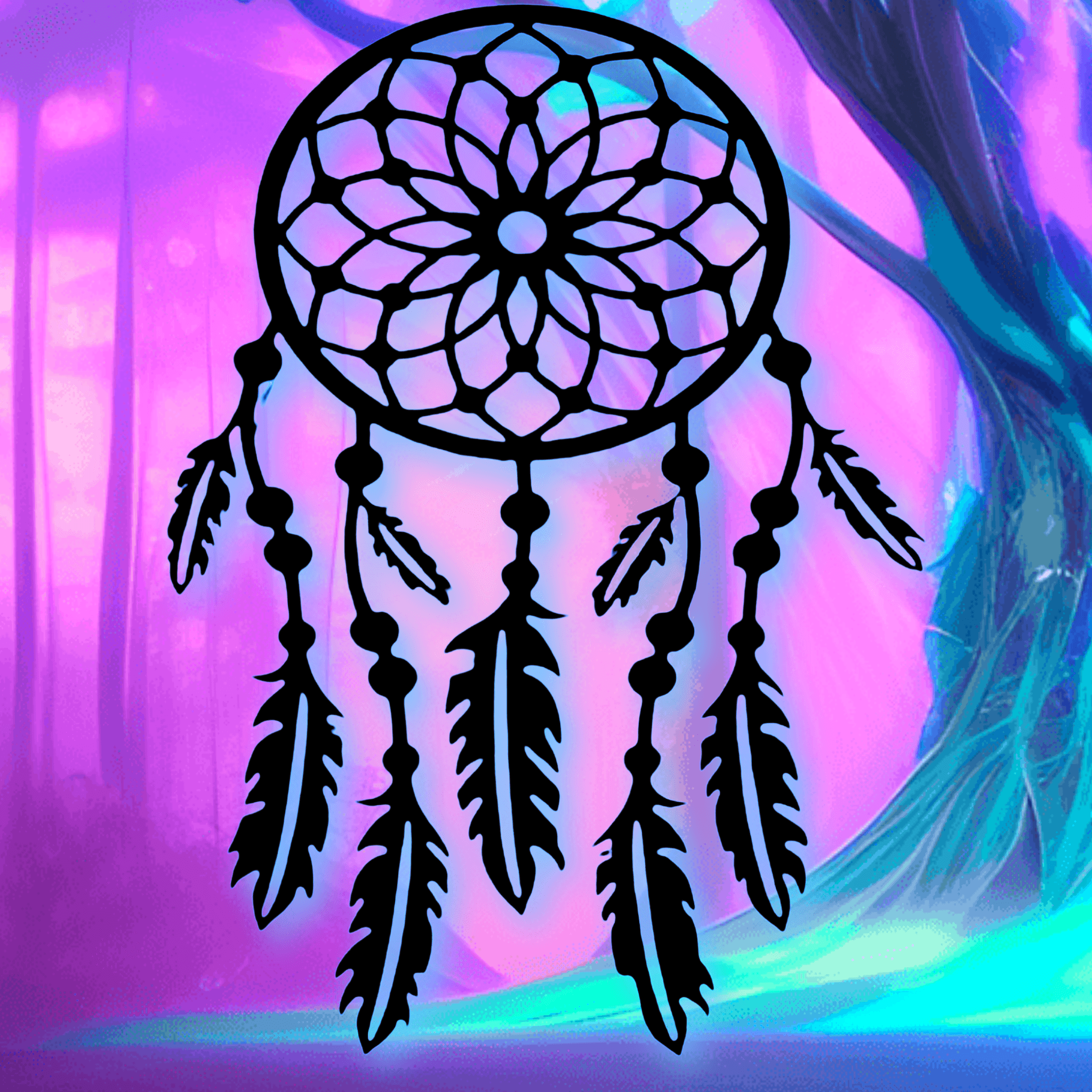 dreamcatcher wall art dream catcher wall decor Native American Decoration 3d model
