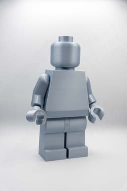 Modular Classic Minifigure โ Fully Customizable! 3d model