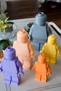 Modular Classic Minifigure โ Fully Customizable! 3d model