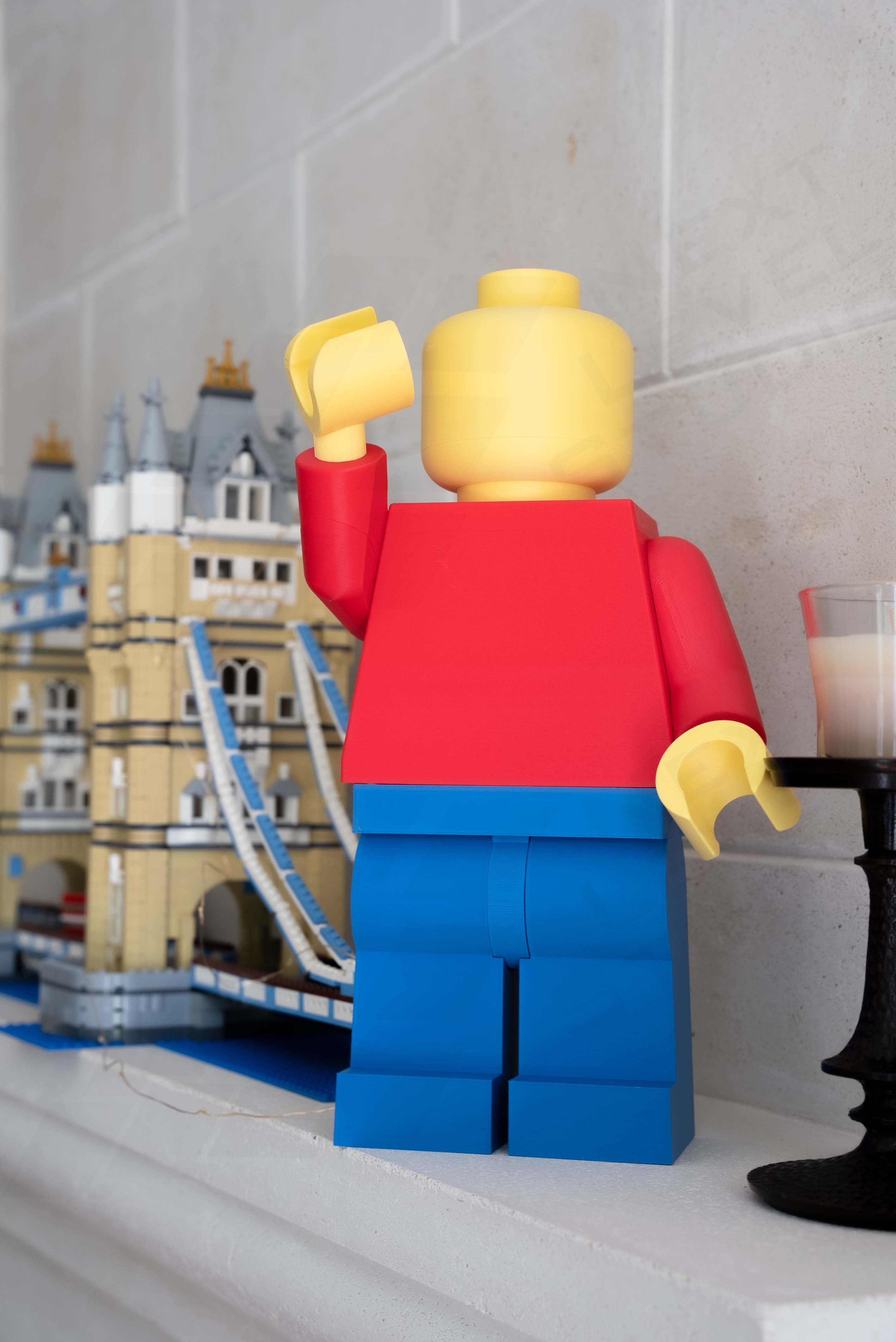 Modular Classic Minifigure โ Fully Customizable! 3d model
