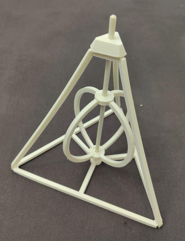 The deathly hallows 3D sige. 3d model