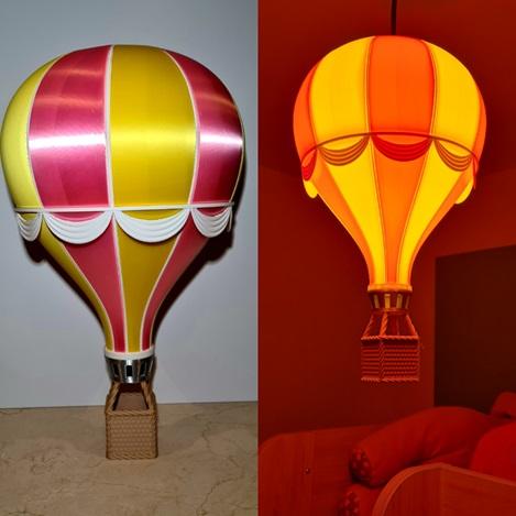 Balloon lampshade 3d model