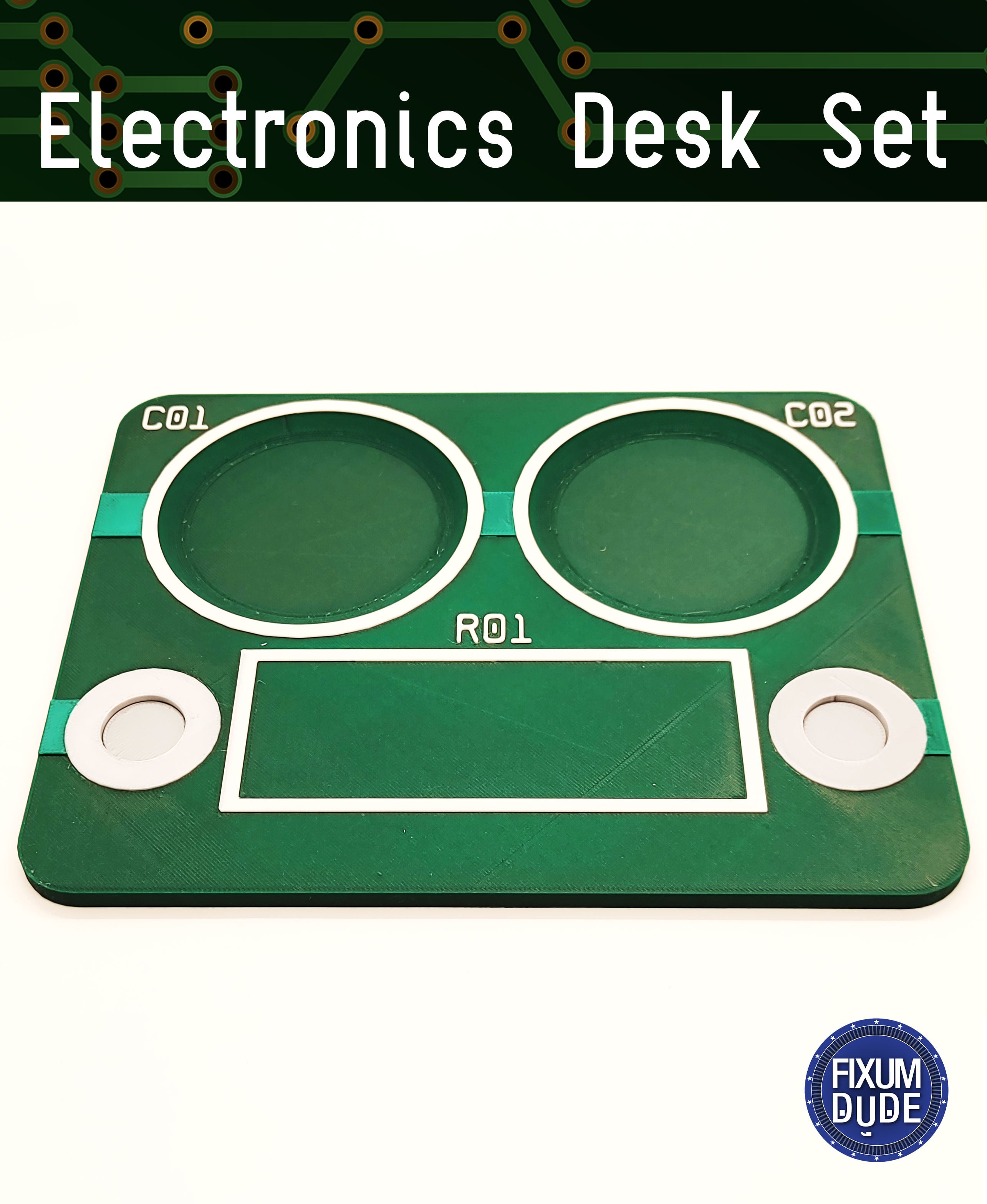 Electronics Desk Set 3d model