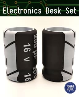 Electronics Desk Set 3d model