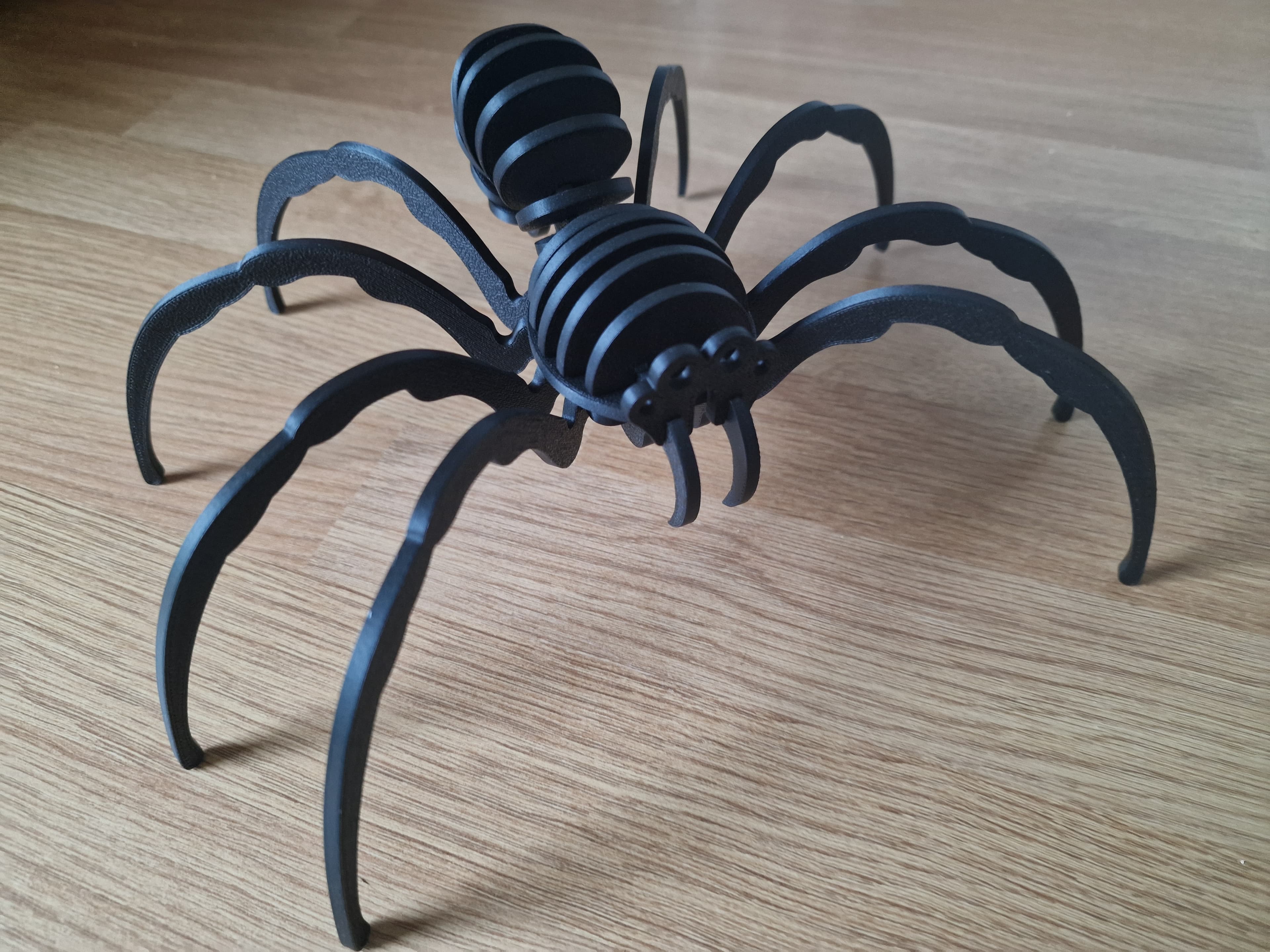 Spider Puzzle (Assembly video included) 3d model