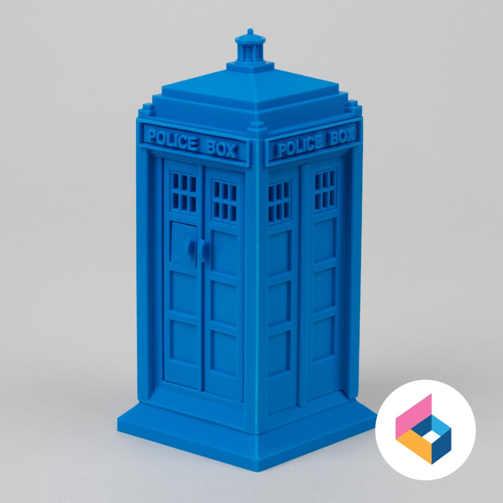 Foldable TARDIS-Police Box 3d model