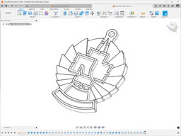 Rammstein Tour 2024 medals 3d model