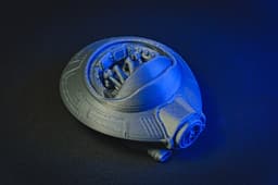 Alien Spaceship - Print in place 3d model